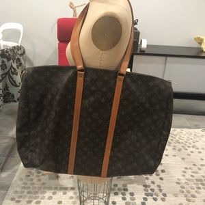 Authentic Louis Vuitton Leather Shoulder Tote